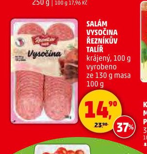 Salám Vysočina Řezníkův talíř - Penny Market aktualniletaky.eu