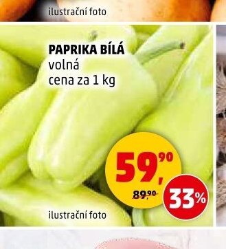 PAPRIKA BÍLÁ - Penny Market aktualniletaky.eu