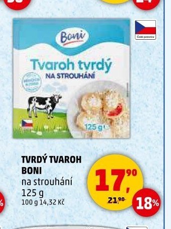 TVRDÝ TVAROH BONI 125 g - Penny Market aktualniletaky.eu