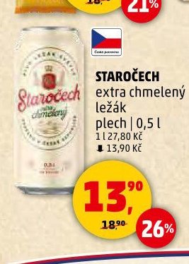 Staročech extra chmelený ležák - Penny Market aktualniletaky.eu