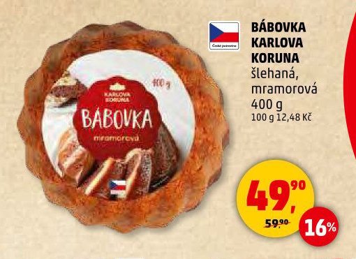 Bábovka Karlova Koruna mramorová 400 g - Penny Market aktualniletaky.eu