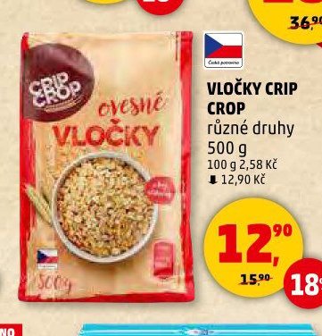 Vločky Crip Crop různé druhy 500 g - Penny Market aktualniletaky.eu