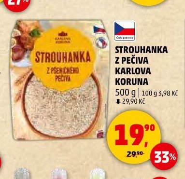 Strouhanka z pečiva Karlova Koruna 500 g - Penny Market aktualniletaky.eu