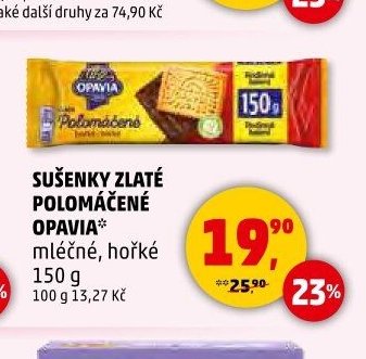 Sušenky Zlaté Polomáčené Opavia - Penny Market aktualniletaky.eu