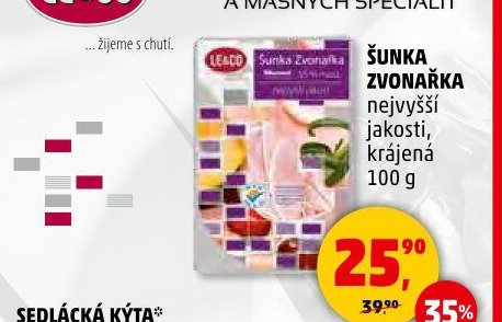 ŠUNKA ZVONAŘKA krájená 100 g - Penny Market aktualniletaky.eu