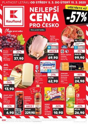 aktuální leták Kaufland 5.3.2025-11.3.2025