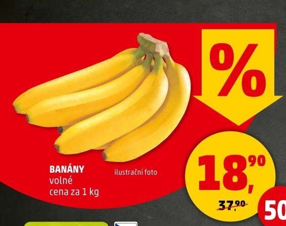 Banány volné - Penny Market aktualniletaky.eu
