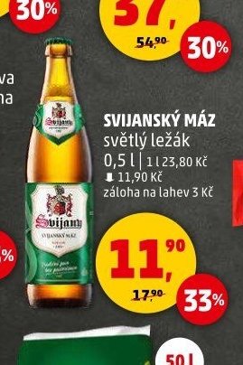 Svijanský Máz světlý ležák - Penny Market aktualniletaky.eu
