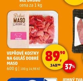VEPŘOVÉ KOSTKY NA GULÁŠ DOBRÉ MASO - Penny Market aktualniletaky.eu