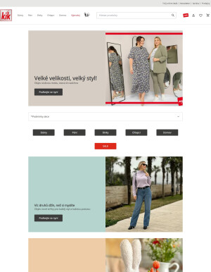 aktuální leták Kik textil 5.3.2025-11.3.2025