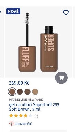 MAYBELLINE NEW YORK gel na obočí Superfluff - dm drogerie aktualniletaky.eu