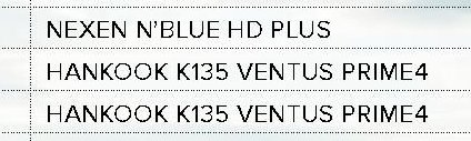 Hankook K135 Ventus Prime4