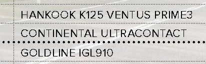 Continental UltraContact