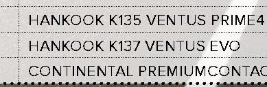 Hankook K137 Ventus Evo