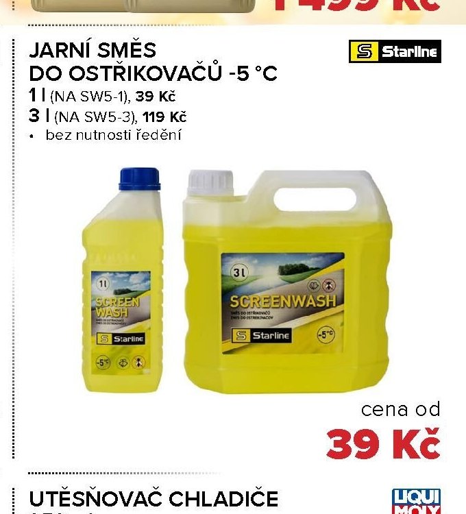 JARNÍ SMĚS DO OSTŘIKOVAČŮ -5 °C