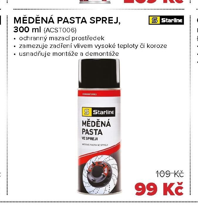 MĚDĚNÁ PASTA SPREJ