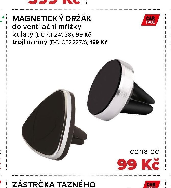 MAGNETICKÝ DRŽÁK do ventilační mřížky kulatý