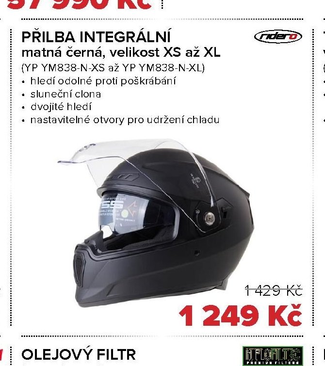 PŘILBA INTEGRÁLNÍ - Auto Kelly aktualniletaky.eu