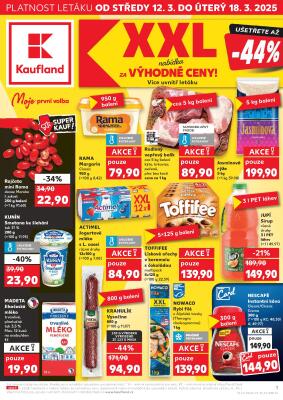 aktuální leták Kaufland 12.3.2025-18.3.2025