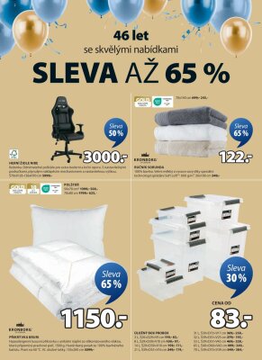 aktuální leták Jysk 10.3.2025-15.4.2025