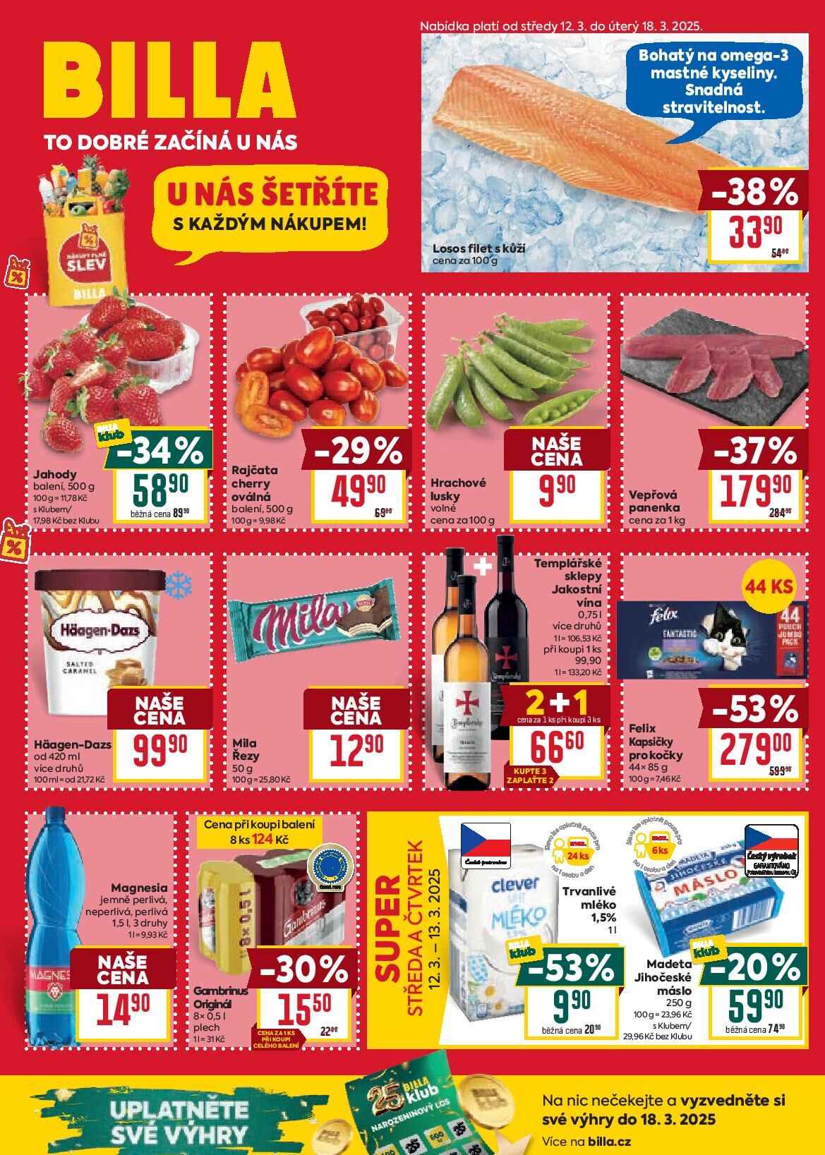 od středy BILLA strana 1