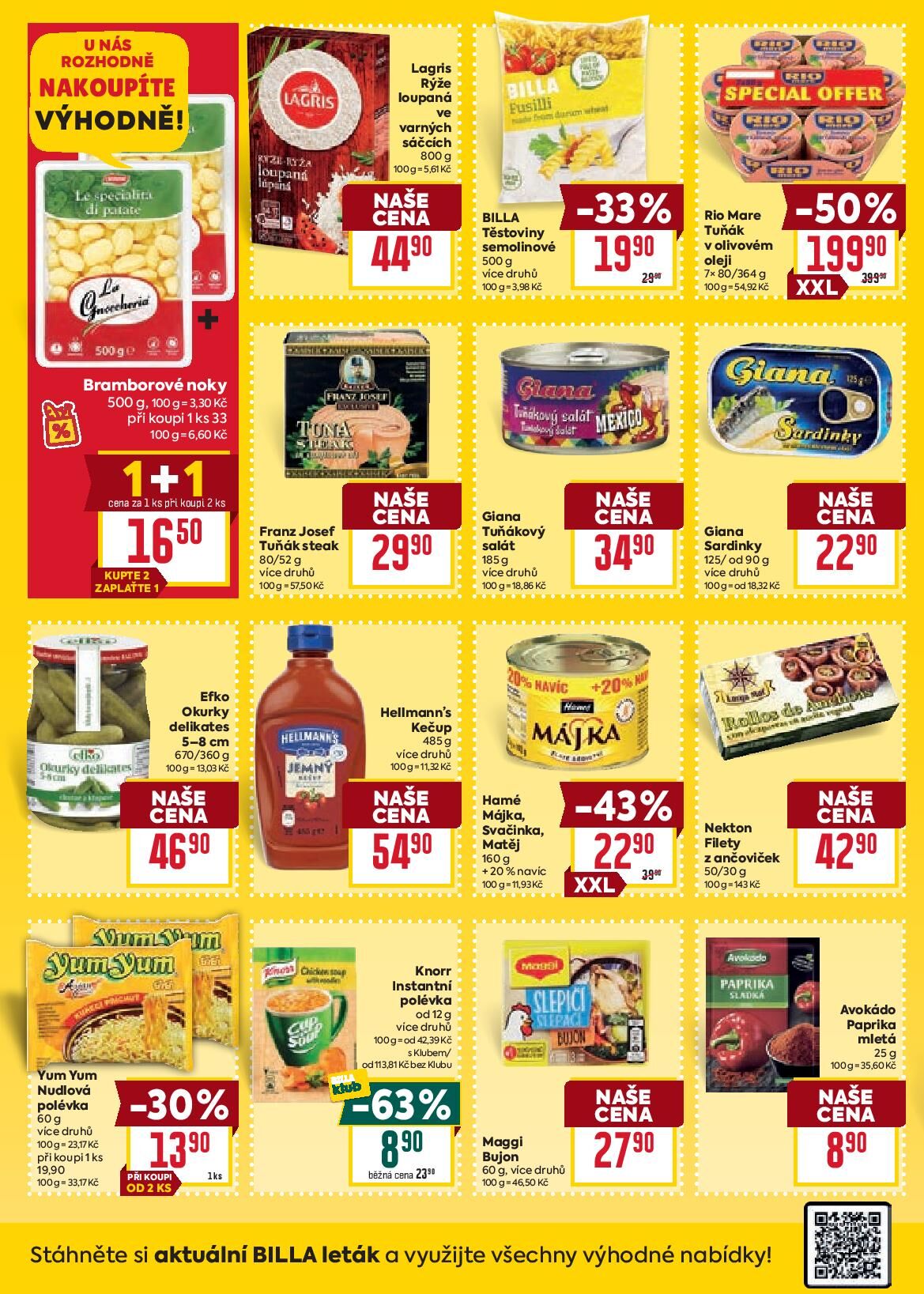 od středy BILLA strana 14
