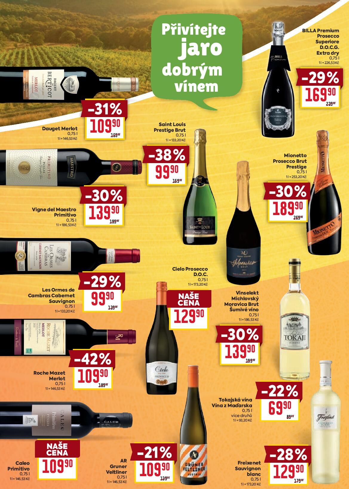 od středy BILLA strana 16