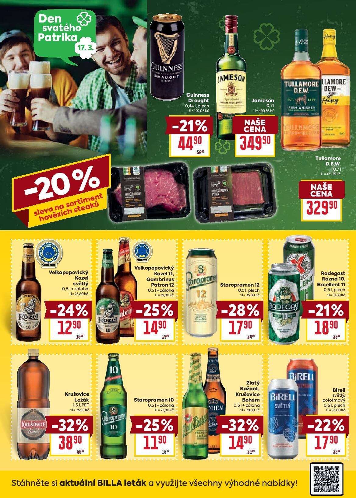 od středy BILLA strana 18