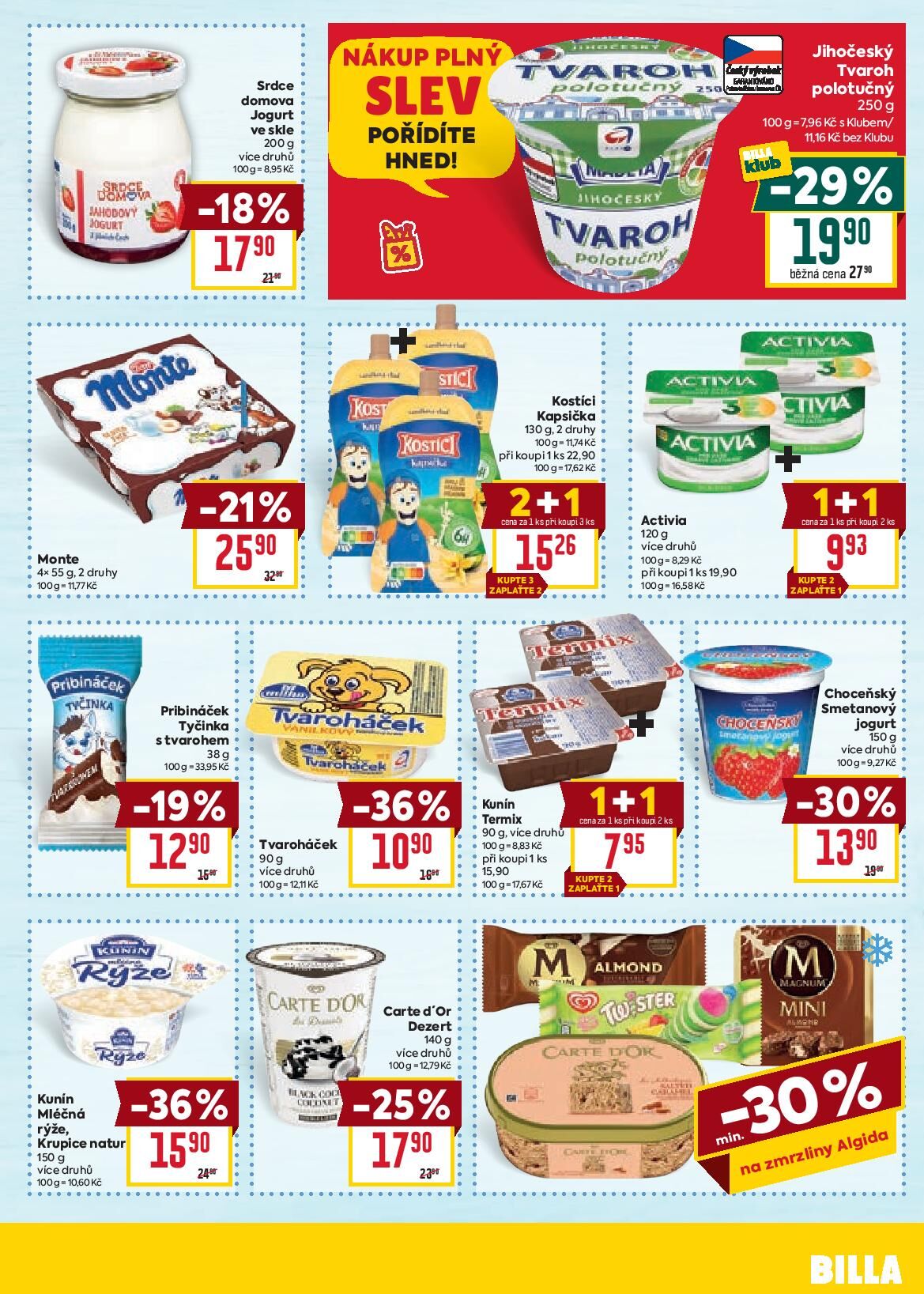 od středy BILLA strana 9