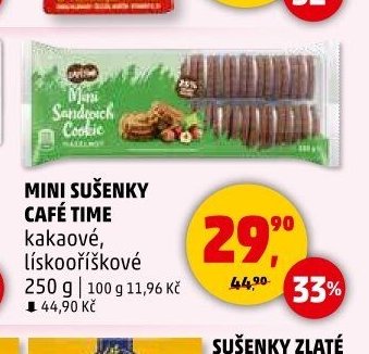 Mini sušenky Café Time - Penny Market aktualniletaky.eu