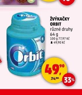 Žvýkačky Orbit - Penny Market aktualniletaky.eu
