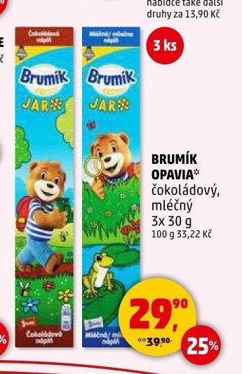 Brumík Opavia 3x 30 g - Penny Market aktualniletaky.eu