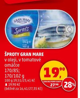 Šproty Gran Mare - Penny Market aktualniletaky.eu