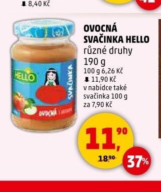 OVOCNÁ SVAČINKA HELLO - Penny Market aktualniletaky.eu