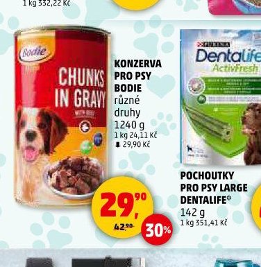 Konzerva pro psy Bodie - Penny Market aktualniletaky.eu