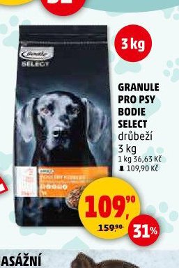 Granule pro psy Bodie Select - Penny Market aktualniletaky.eu