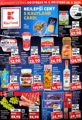 aktuální leták Kaufland 19.3.2025-25.3.2025