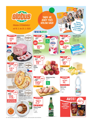 aktuální leták Globus 19.3.2025-25.3.2025