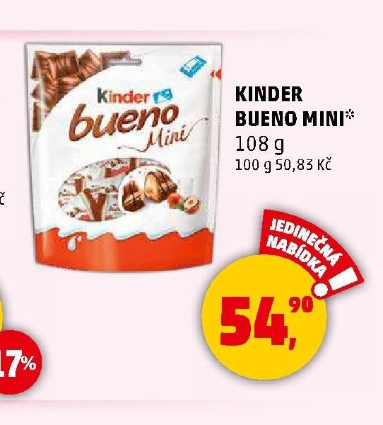 KINDER BUENO MINI - Penny Market aktualniletaky.eu