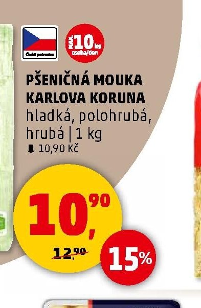 Pšeničná mouka Karlova Koruna - Penny Market aktualniletaky.eu
