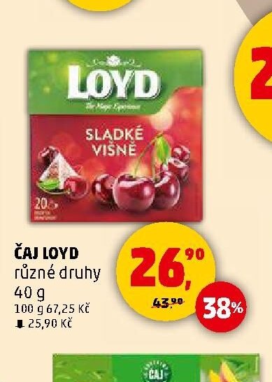 ČAJ LOYD - Penny Market aktualniletaky.eu