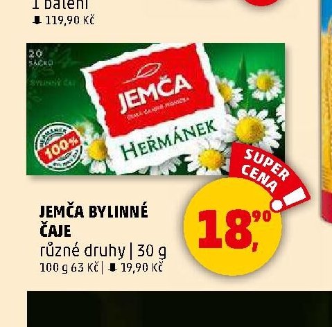 JEMČA BYLINNÉ ČAJE - Penny Market aktualniletaky.eu