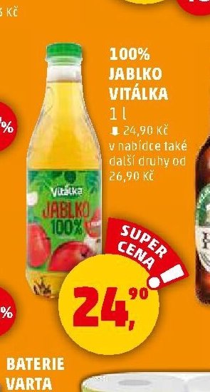 100% jablko Vitálka - Penny Market aktualniletaky.eu