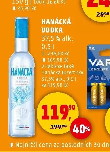 Hanácká vodka - Penny Market aktualniletaky.eu