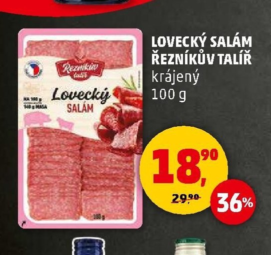 Lovecký salám Řezníkův talíř 100 g - Penny Market aktualniletaky.eu