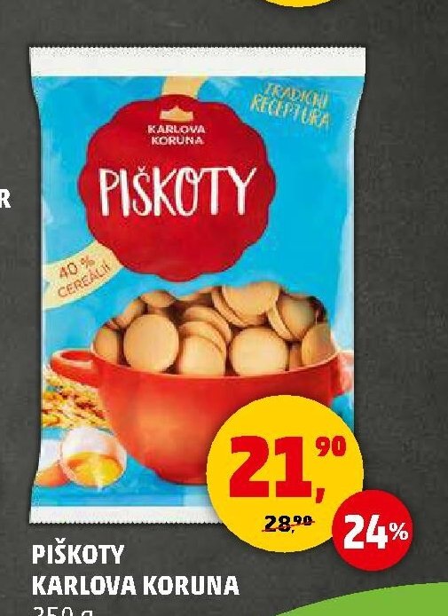 Piškoty Karlova Koruna 250 g - Penny Market aktualniletaky.eu