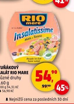TUŇÁKOVÝ SALÁT RIO MARE - Penny Market aktualniletaky.eu