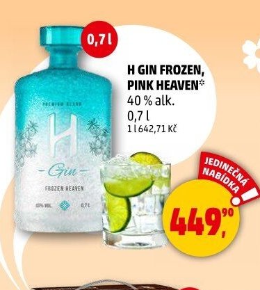 H GIN FROZEN, PINK HEAVEN - Penny Market aktualniletaky.eu