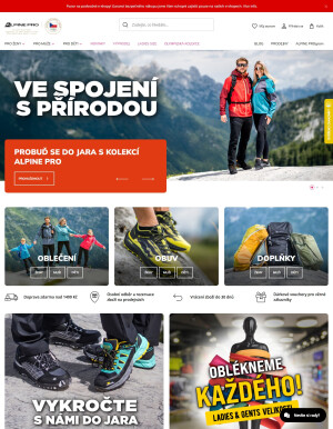 aktuální leták ALPINE PRO 19.3.2025-25.3.2025