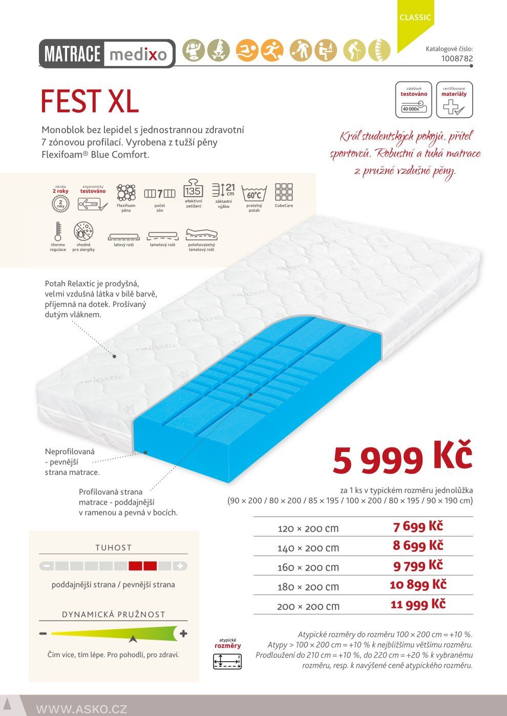 ASKO NÁBYTEK leták - Nakažlivě dobrý spánek ASKO strana 34